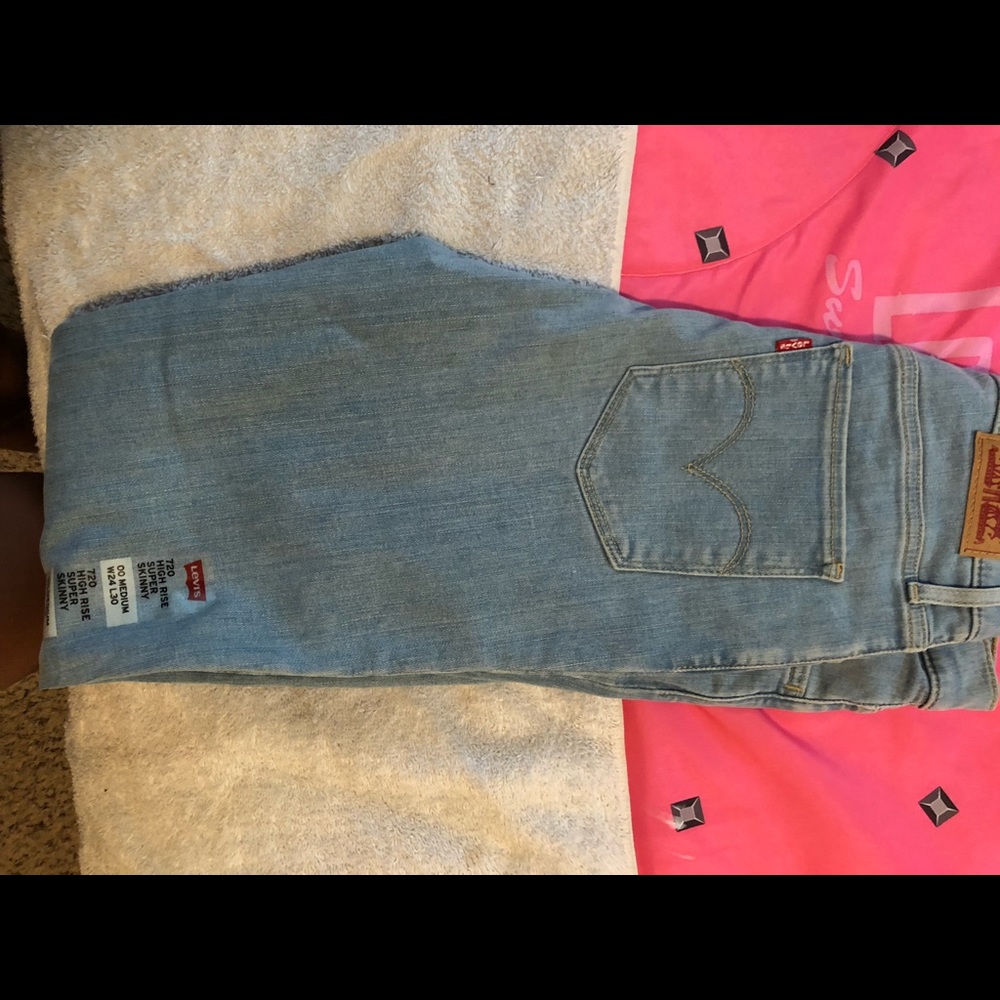 Levi’s skinny jeans high waisted